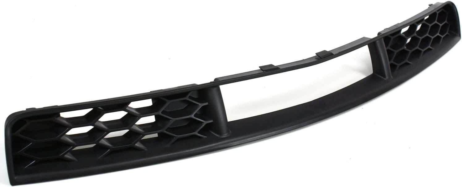 Front Upper & Lower Grille Textured + Bumper Brackets Left Drive & Right Passenger Side Direct Replacement Compatible With 2005-2009 Ford Mustang FO1200421 FO1036115 FO1066166
