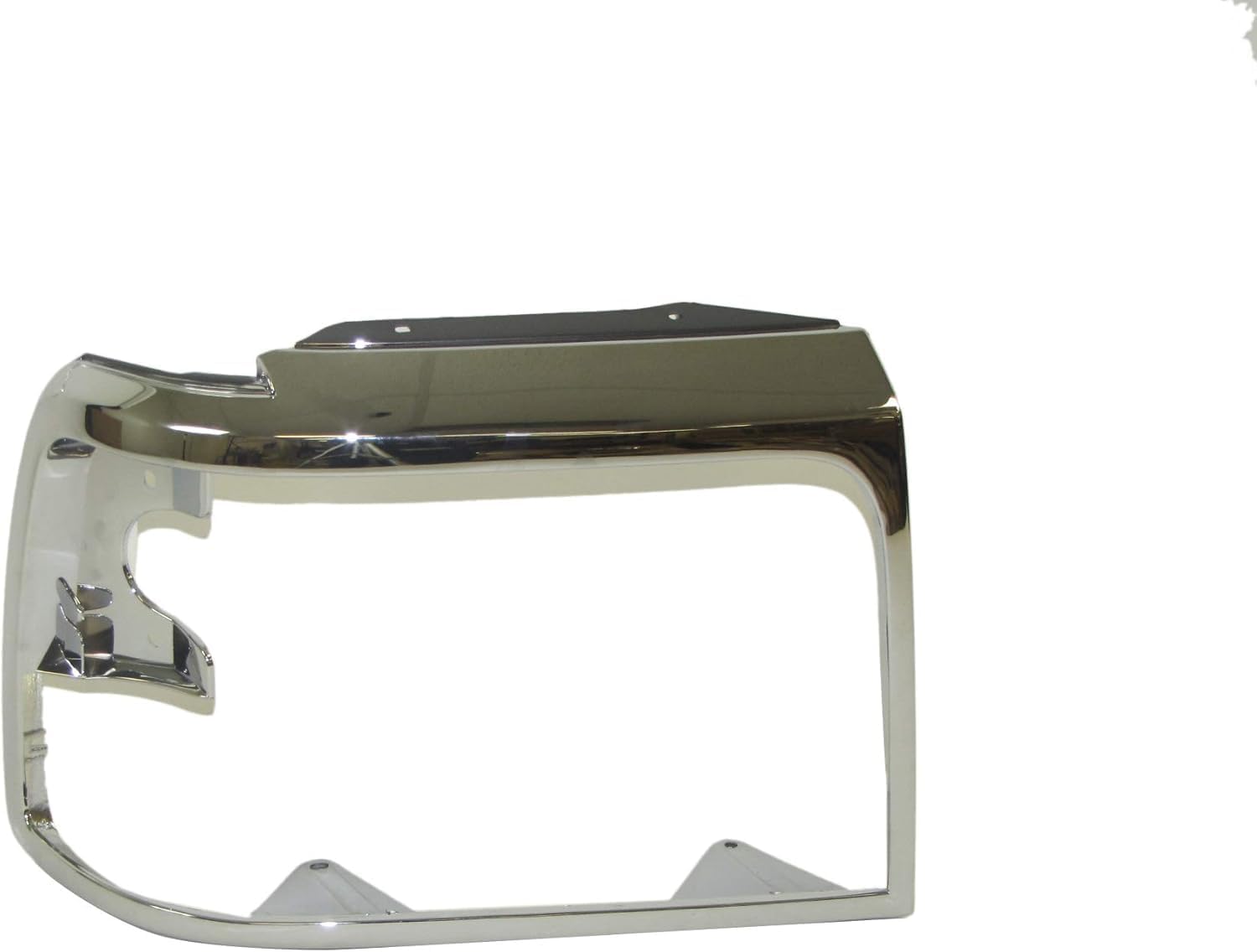 Front Grille + Header Panel + Head Light Door Bezels Left Driver & Right Passenger Side Direct Replacement Compatible With 1992-1997 Ford F-Series FO1220113 FO1200173 FO2513131