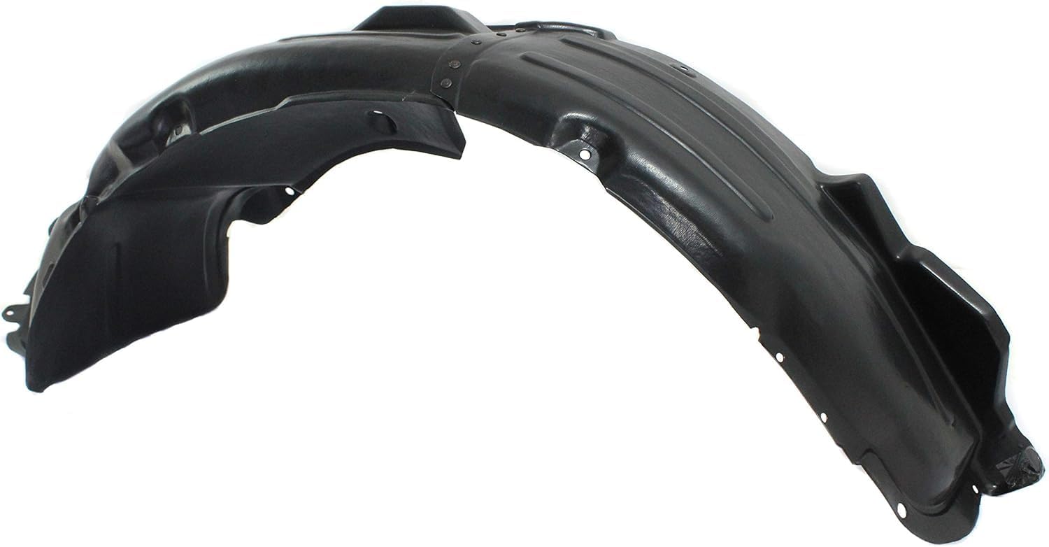 Front Fender Liner Left Drive Side Direct Replacement Compatible With 2010-2012 Hyundai Genesis Coupe HY1248120 868112M000