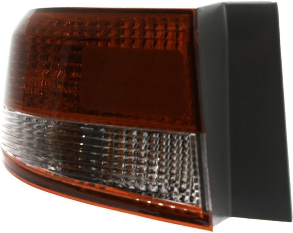 Tail Light Outer Assembly Left Driver Side Direct Replacement Compatible With 2003-2004 Honda Accord 33551SDAA01-PFM