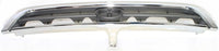 Front Grille Assembly Chrome Shell With Silver Insert Plastic Direct Replacement Compatible With 1996-1998 Toyota 4Runner TO1200202 5311135340