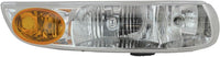 Set Of 2 Front Headlight Assembly Right Passenger & Left Driver Side Direct Replacement Compatible With 2000-2002 Saturn S-Series GM2502206 GM2503206 21112455 21112456
