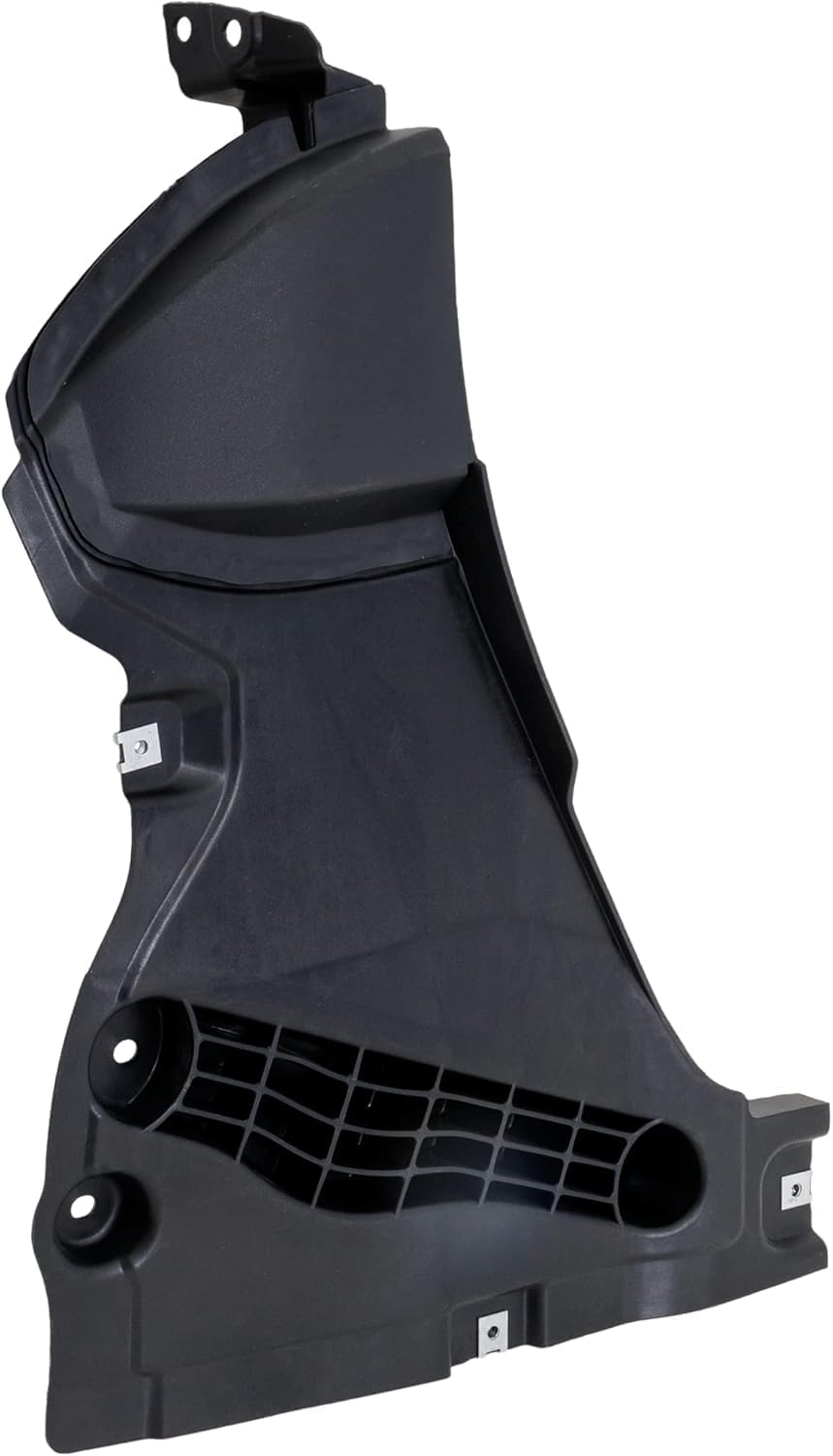 Front Section Fender Liner Left Driver Side Direct Replacement Compatible With 2019-2023 Audi A6 Quattro AU1250111 4K0853887E