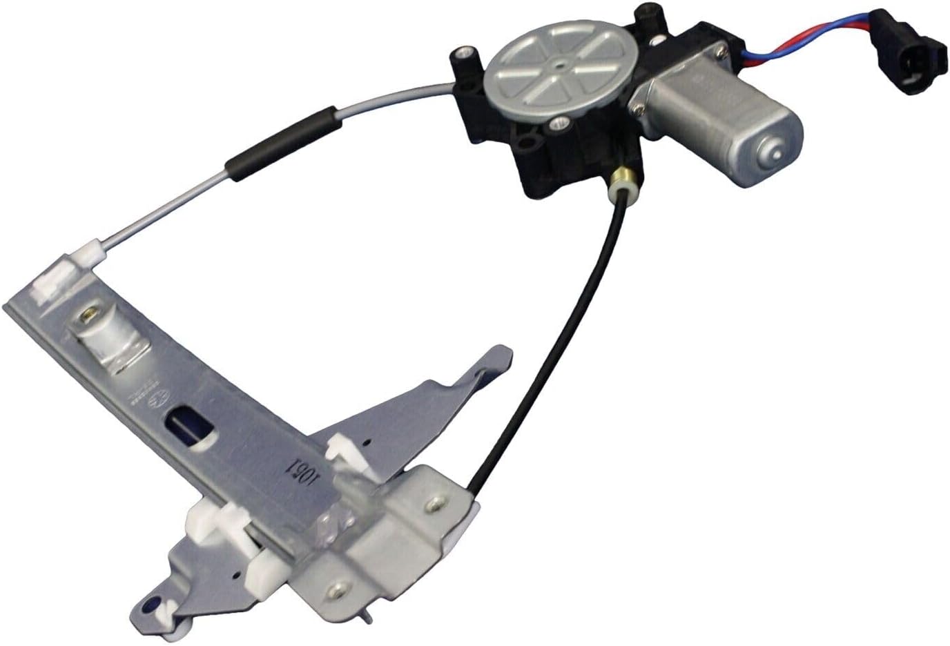 Rear Power Window Regulator with Motor Left Driver Side Direct Replacement Compatible with 2006-2013 Chevrolet Impala / 2014-2016 Limited GM1550117 23336824