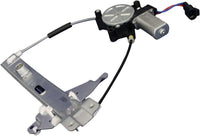 Rear Power Window Regulator with Motor Left Driver Side Direct Replacement Compatible with 2006-2013 Chevrolet Impala / 2014-2016 Limited GM1550117 23336824
