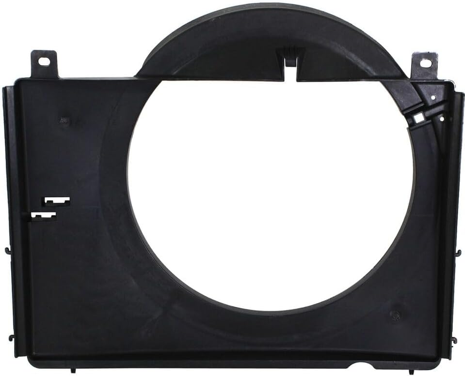 Radiator Fan Shroud Single Design Direct Replacement Compatible With 2002-2009 Chevrolet Trailblazer GM3110151 15170459‎