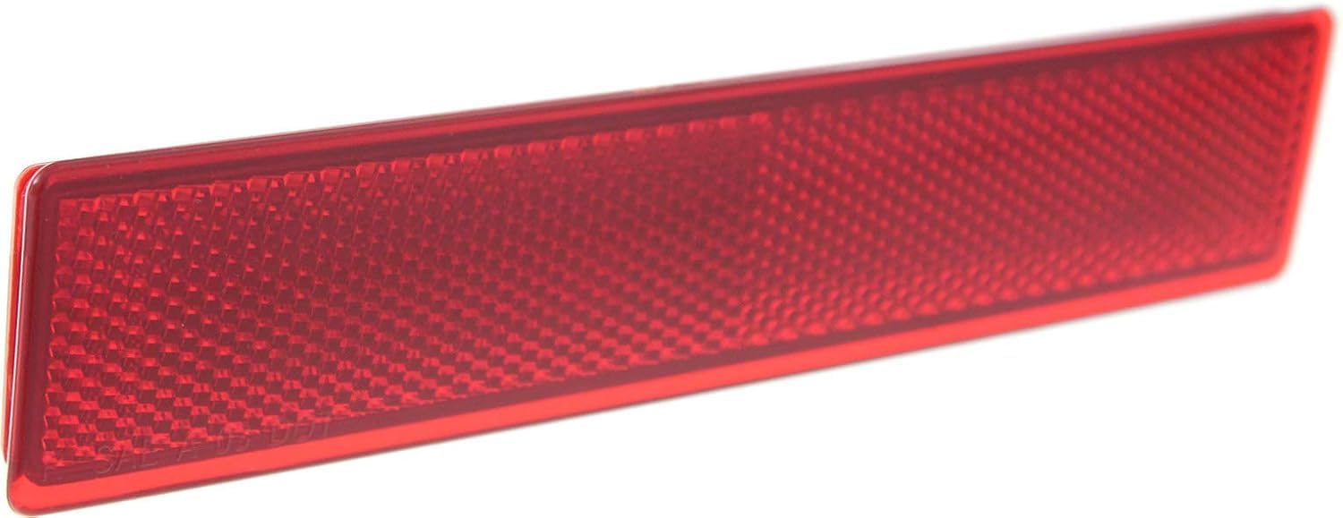 Rear Bumper Reflector Left Driver Side Direct Replacement Compatible With 2006-2008 Honda Pilot HO1185102 33505S9VA11