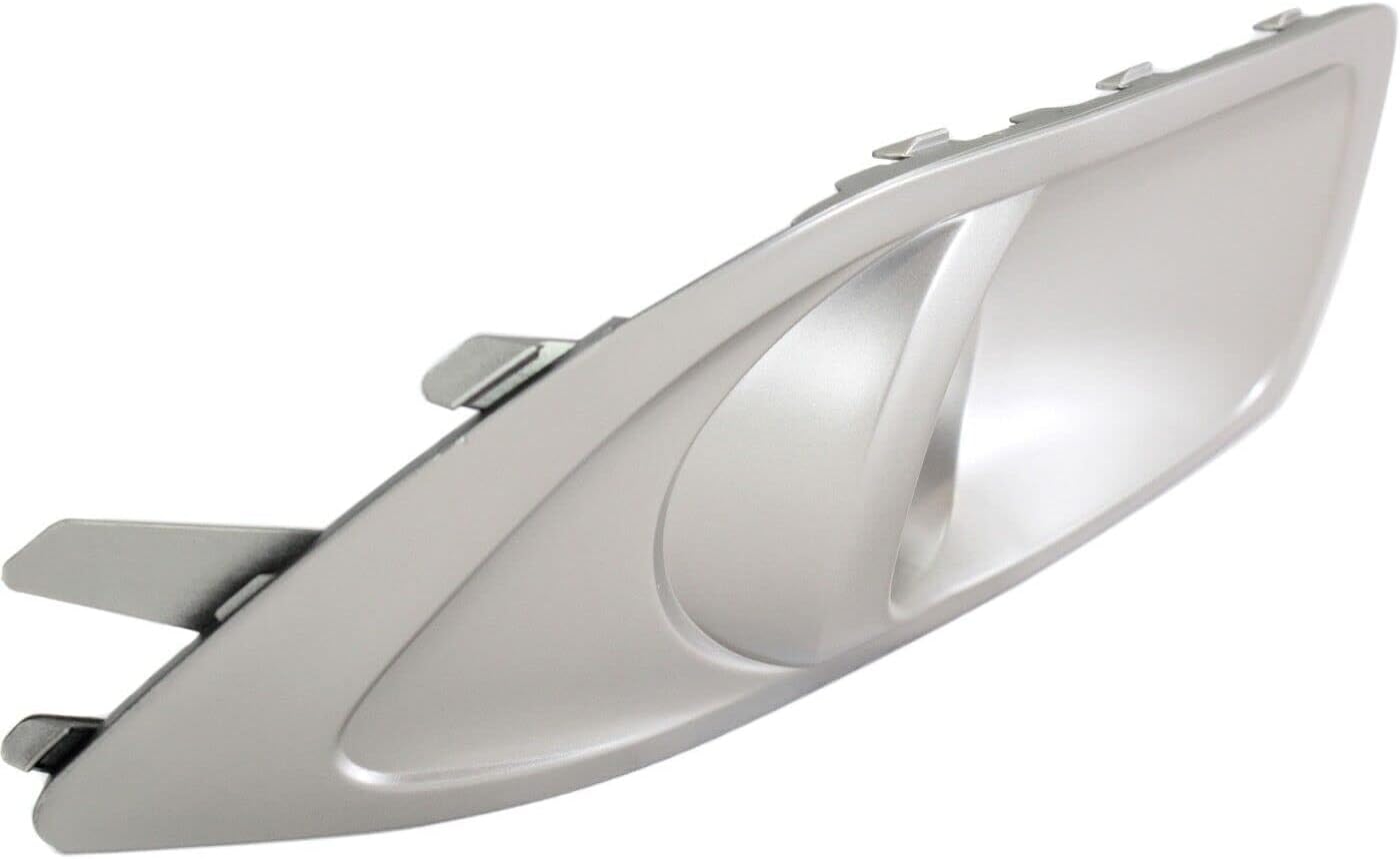 Front Fog Light Trim Primed Right Passenger Side Direct Replacement Compatible With 2010-2012 Subaru Outback SU1039101 57731AJ42A