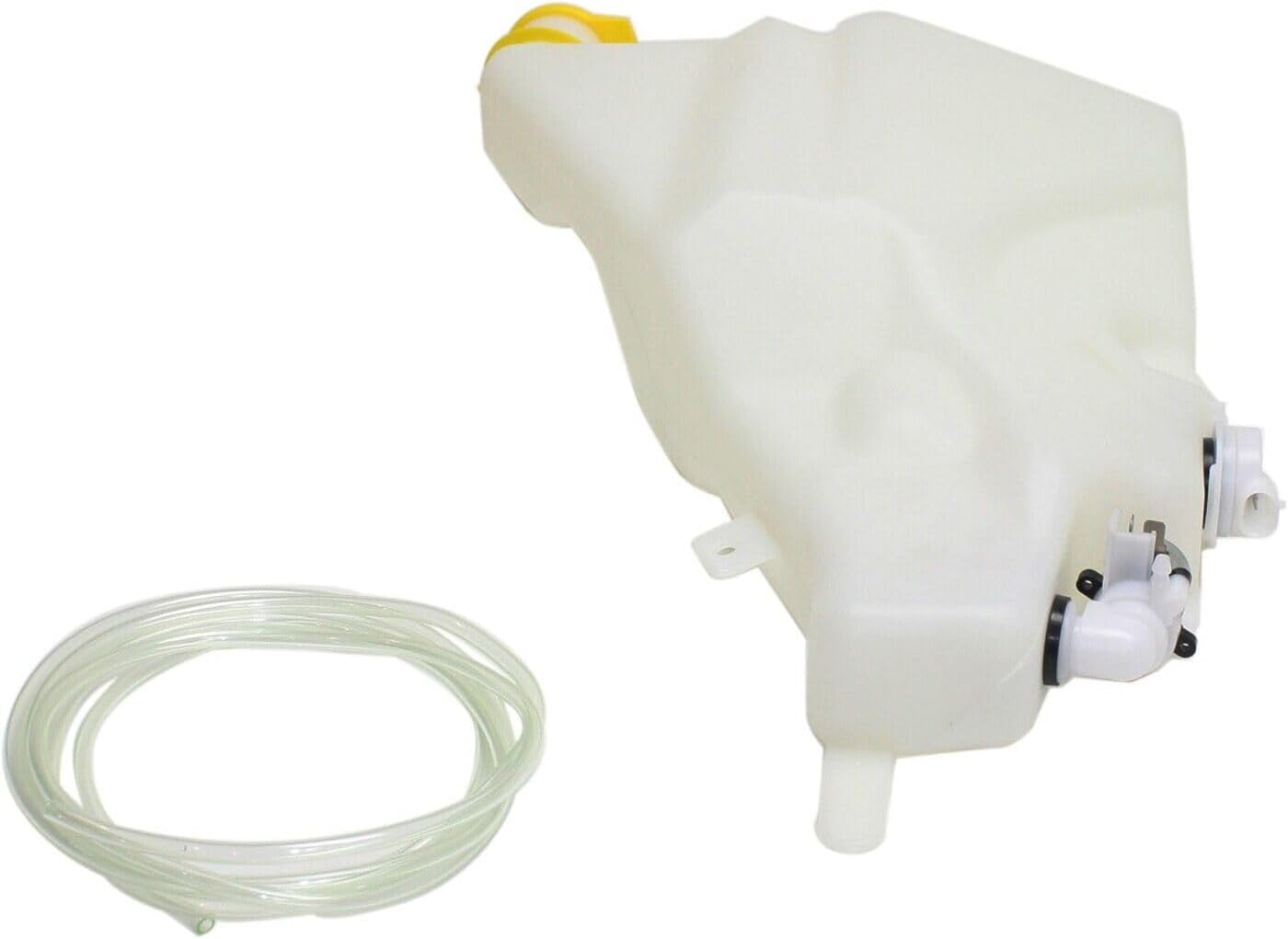 Windshield Washer Reservoir Tank With Pump Cap & Sensor Hole Direct Replacement Compatible With 1994-2001 Dodge Ram 1500 / 1994-2002 2500 3500 CH1288203 5066540AA-PFM