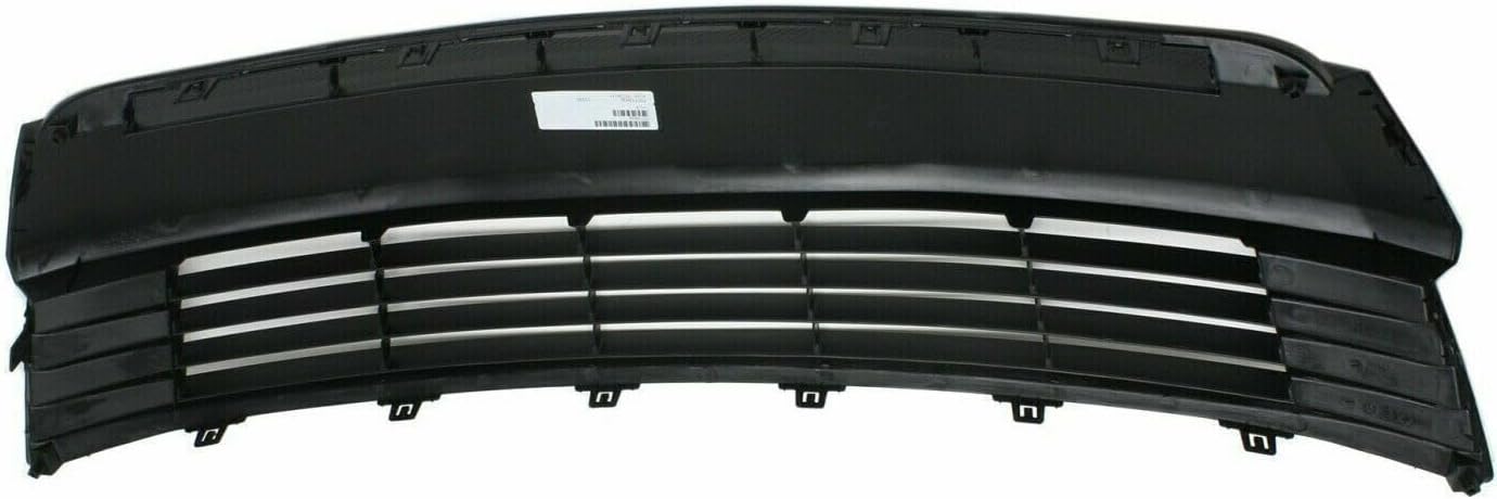 Front Bumper Cover Primed + Upper + Lower Grille Shell & Insert Textured Direct Replacement Compatible With 2014-2016 Toyota Corolla TO1036145 TO1200366 TO1000399 5311202450