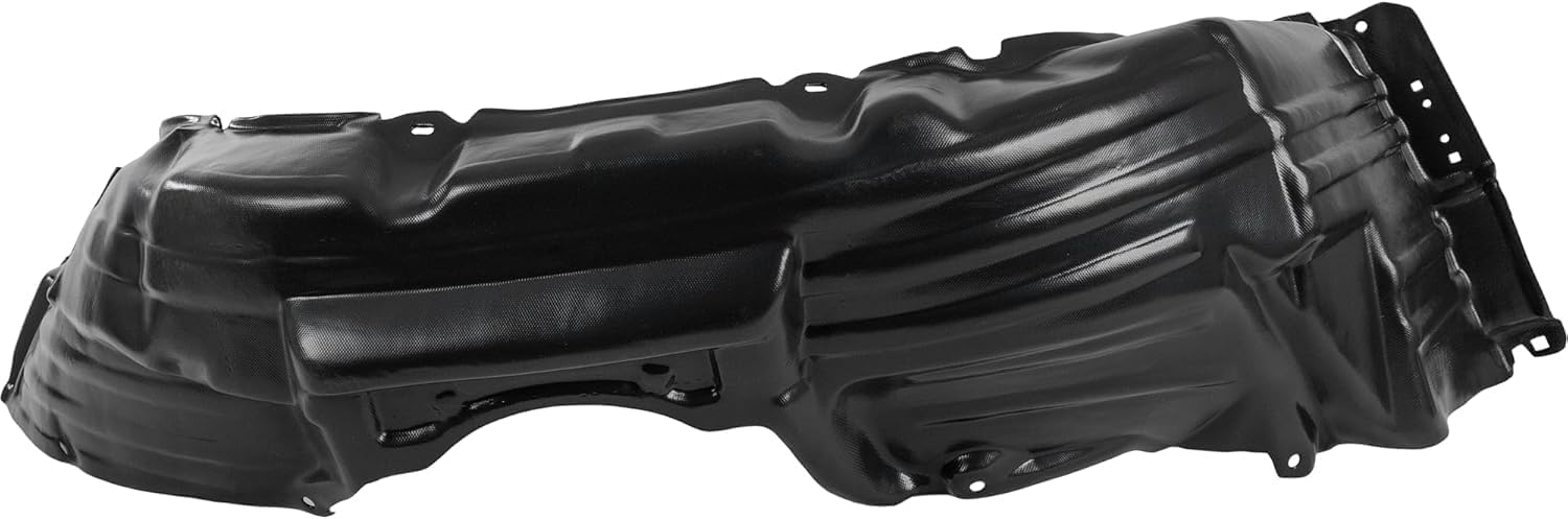 Front Fender Liner Left Driver Side Direct Replacement Compatible With 2011-2014 Toyota Sienna TO1248163 5380608010