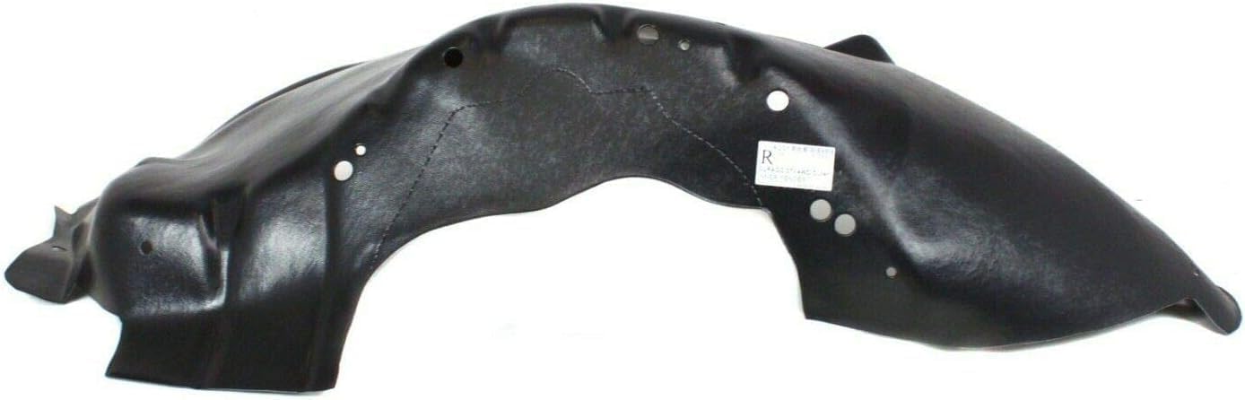 Front Outer Section Fender Liner Right Passenger Side Direct Replacement Compatible With 2004-2012 Chevrolet Colorado/GMC Canyon GM1249187 20940398