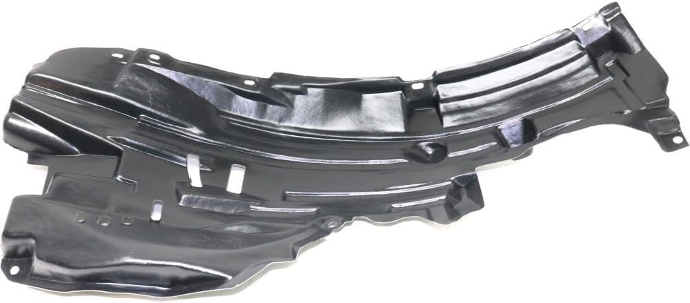 Front Fender Liner Rear Section Right Passenger Side Direct Replacement Compatible With 2003-2007 Infiniti G35 IN1251105 63842AM800