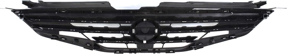 Front Grille Chrome Shell & Primed Insert Direct Replacement Compatible With 2010-2012 Nissan Altima NI1200236 62070ZX00A