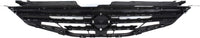 Front Grille Chrome Shell & Primed Insert Direct Replacement Compatible With 2010-2012 Nissan Altima NI1200236 62070ZX00A