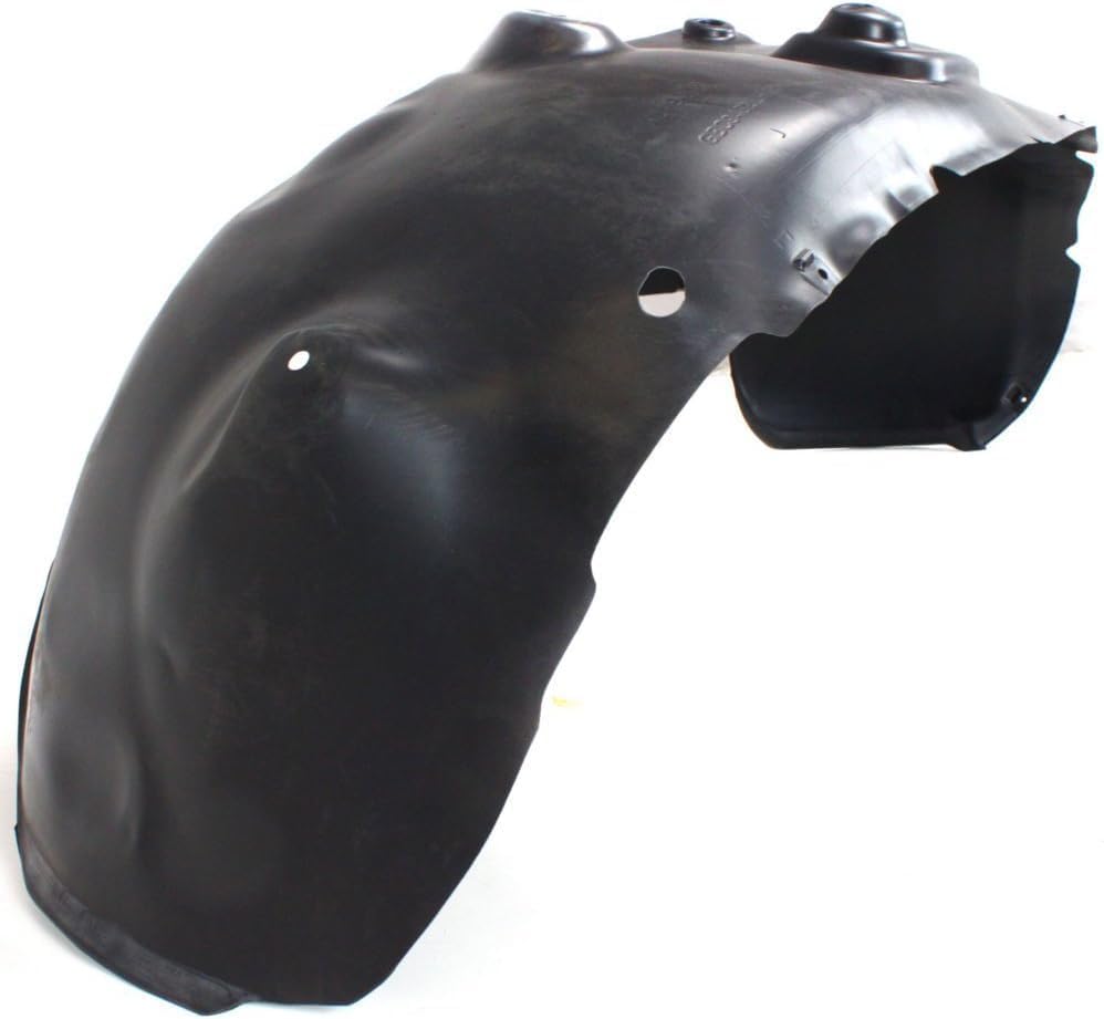 Front Fender Liner Left Driver Side Direct Replacement Compatible With 2003-2009 Dodge Ram 1500 2500 3500 CH1248130 CH1250124 55276799AF