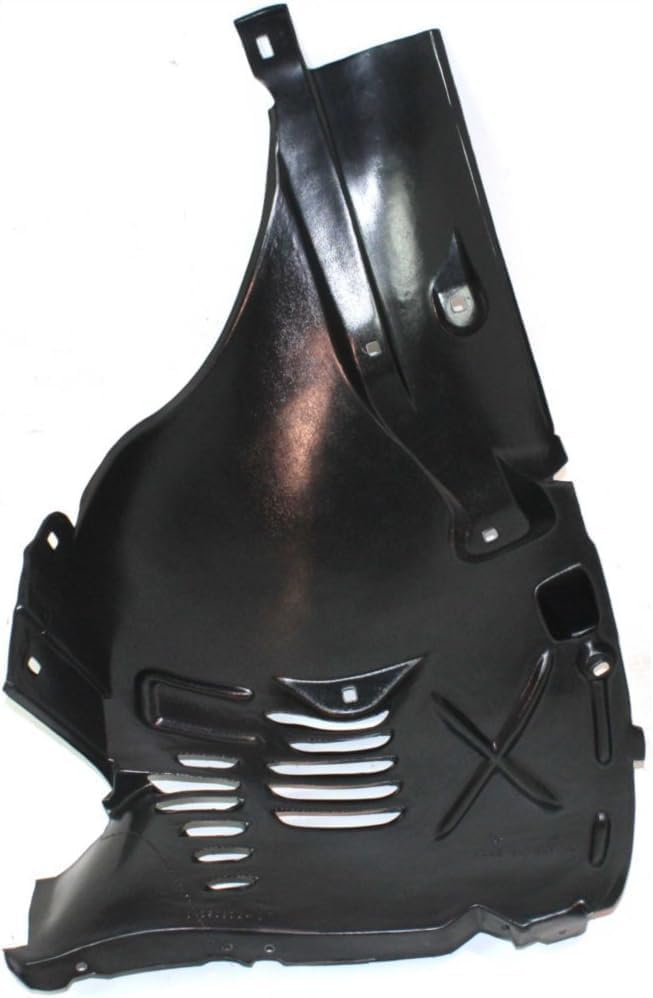 Front Section Fender Liner Right Passenger Side Direct Replacement Compatible With 2000-2006 Mercedes Benz S-Class MB1249117 2206902230