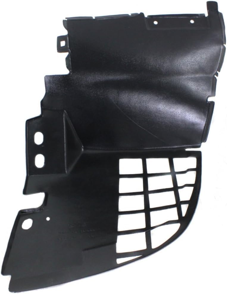 Front Section Fender Liner Left Driver Side Direct Replacement Compatible With 1990-1995 Mercedes Benz SL-Class MB1250113 1298840335