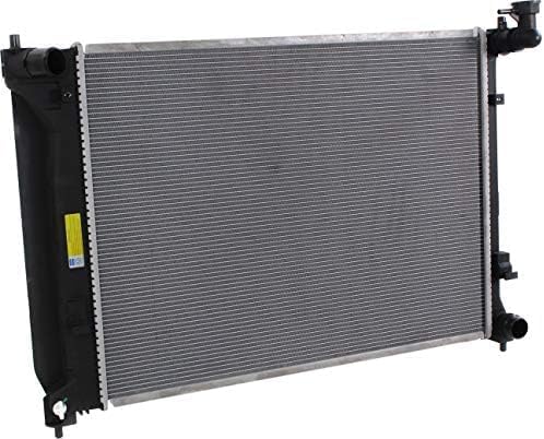 Front Radiator Aluminum Core Direct Replacement Compatible With 2015-2019 Hyundai Sonata HY3010194 25310C2000