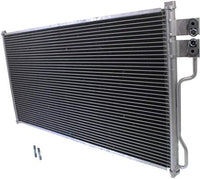 Front A/C Condenser Aluminum Core Direct Replacement Compatible With 1997-2006 Ford Expedition FO3030138 6L1Z19712AA