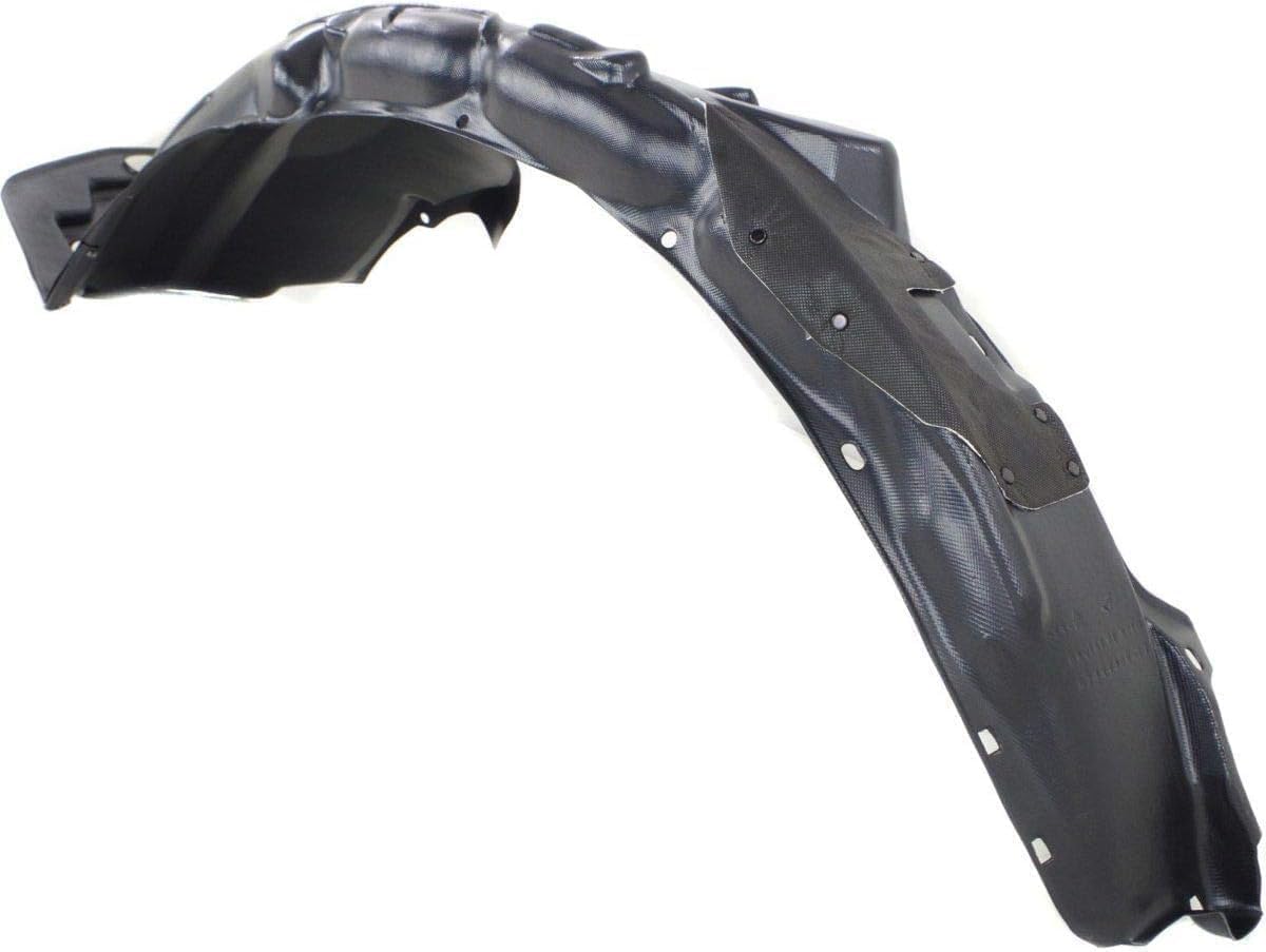Front Fender Liner Left Driver Side Direct Replacement Compatible With 2012-2015 Honda Civic HO1248142 HO1248166 HO1248167 HO1248145 74151TS8A00 74151TS8A20 74151T