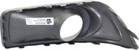 Front Fog Light Trim Primed Right Passenger Side Direct Replacement Compatible With 2010-2012 Subaru Outback SU1039101 57731AJ42A