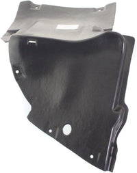 Front Lower Section Fender Liner Left Driver Side Direct Replacement Compatible With 2003-2005 Mercedes Benz CLK-Series MB1248139 2098840322