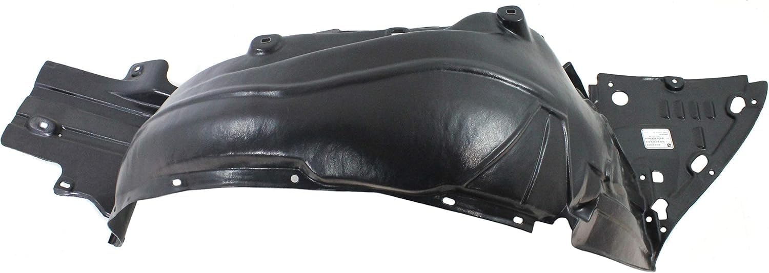 Front Fender Liner Right Passenger Side Direct Replacement Compatible With 2000-2003 Honda S2000 HO1251105 74101S2A020