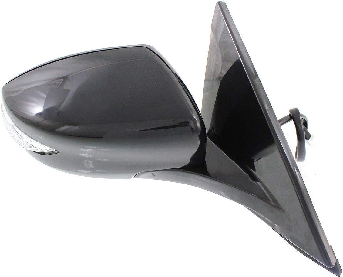 Front Power Mirror Heated Primed Right Passenger Side Direct Replacement Compatible With 2016-2023 Nissan Maxima NI1321258 963019DD1C-PFM 963014RA1C-PFM