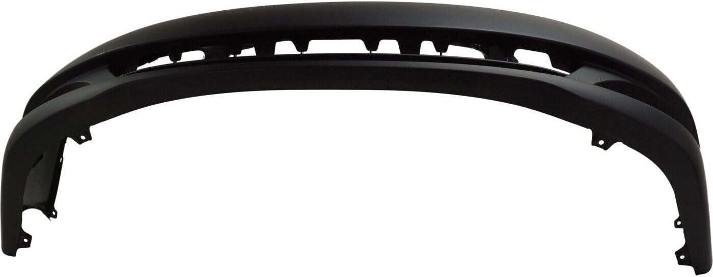 Front Bumper Cover Primed Without Spoiler Holes Direct Replacement Compatible With 2005-2008 Toyota Corolla TO1000297 521190Z938