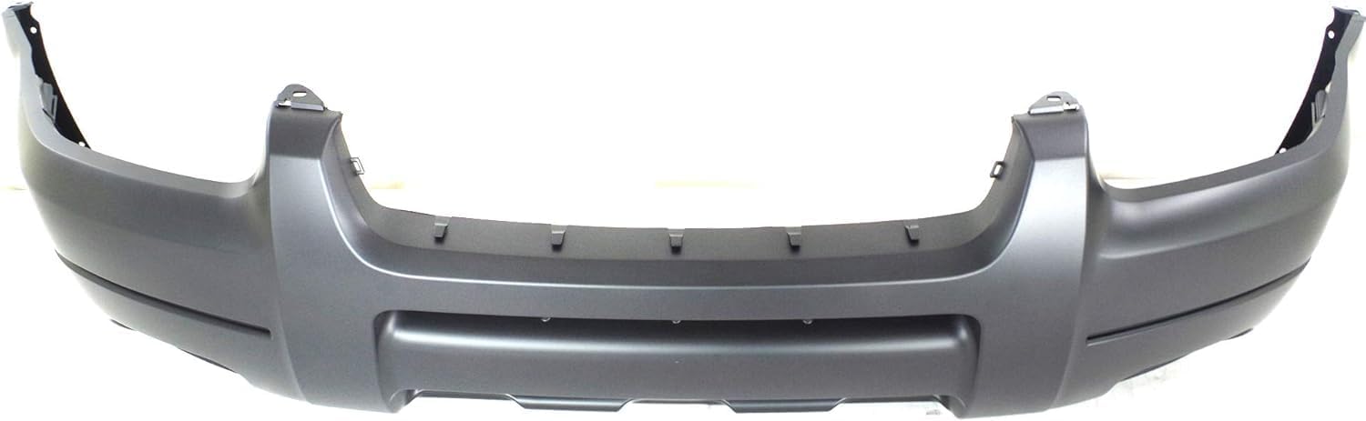 AUTOS PARTS PLUS Front Bumper Cover Primed With Fog Light Holes Direct Replacement Compatible With 2002-2004 Ford Escape FO1000545 2L8Z17D957AAPTM