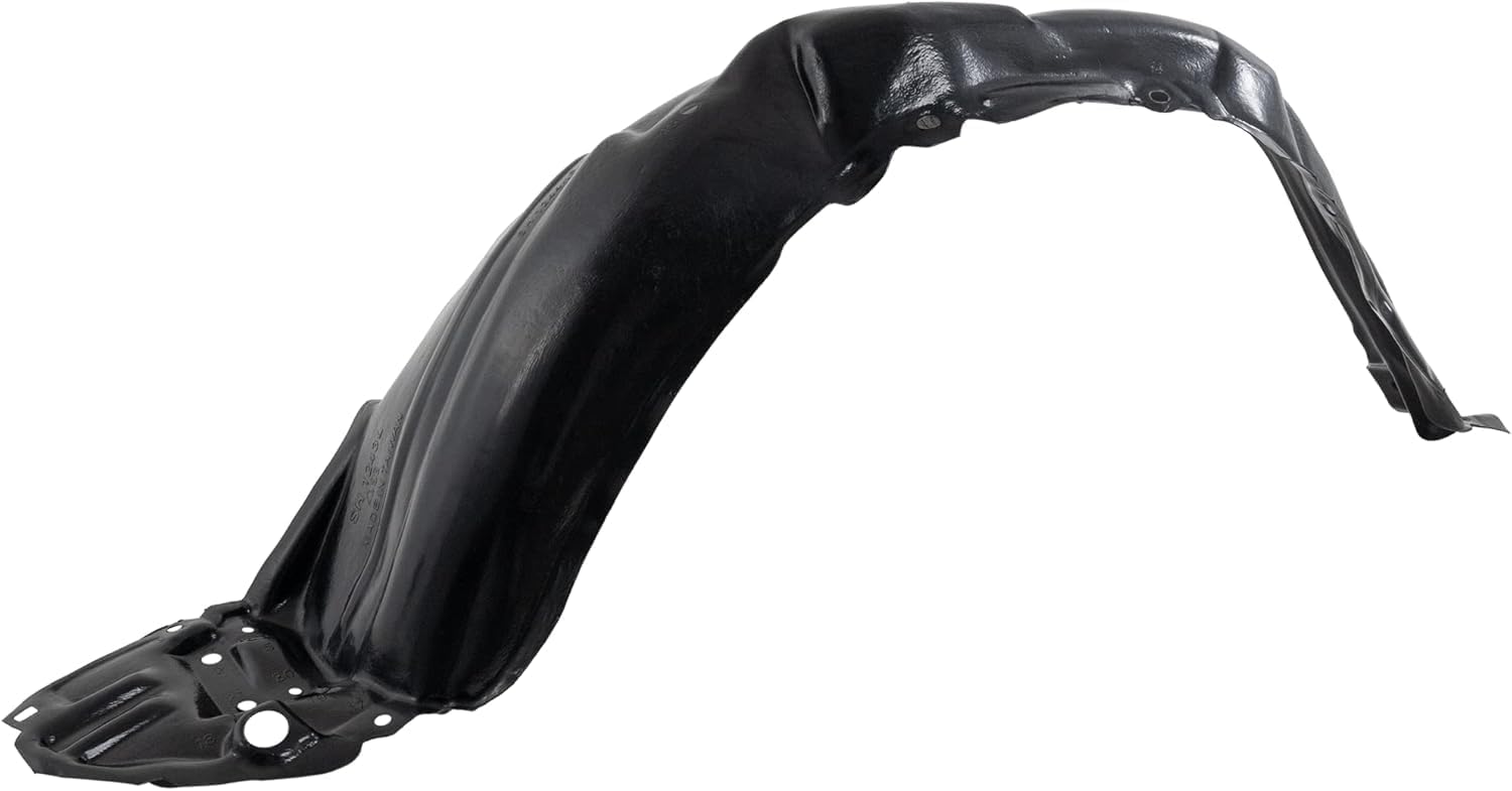 Front Fender Liner Left Driver Side Direct Replacement Compatible with 2012-2014 Toyota Prius C TO1248186 5387652350