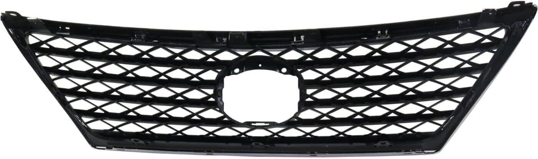 Front Grille Chrome Shell And Painted Gray Insert Plastic Direct Replacement Compatible With 2010-2012 Lexus LS460 LX1200176 5310050903