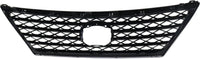 Front Grille Chrome Shell And Painted Gray Insert Plastic Direct Replacement Compatible With 2010-2012 Lexus LS460 LX1200176 5310050903