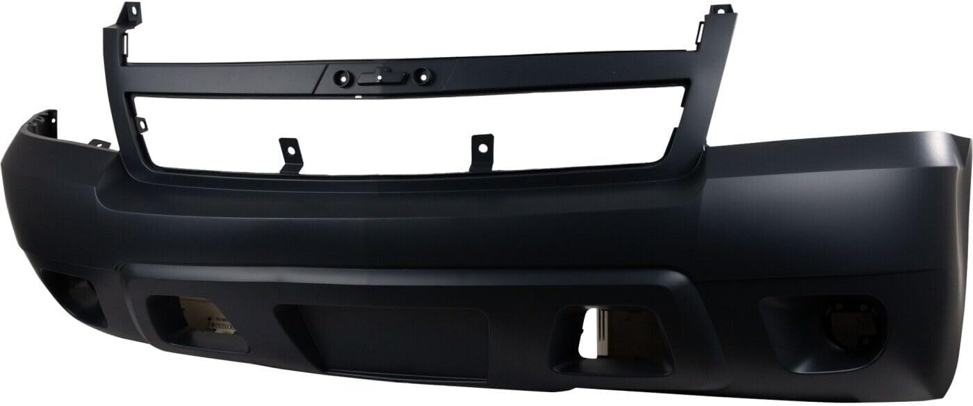 AUTOS PARTS PLUS Front Bumper Cover Primed Direct Replacement Compatible With 2007-2014 Chevrolet Tahoe/Suburban 1500 GM1000817 25814570