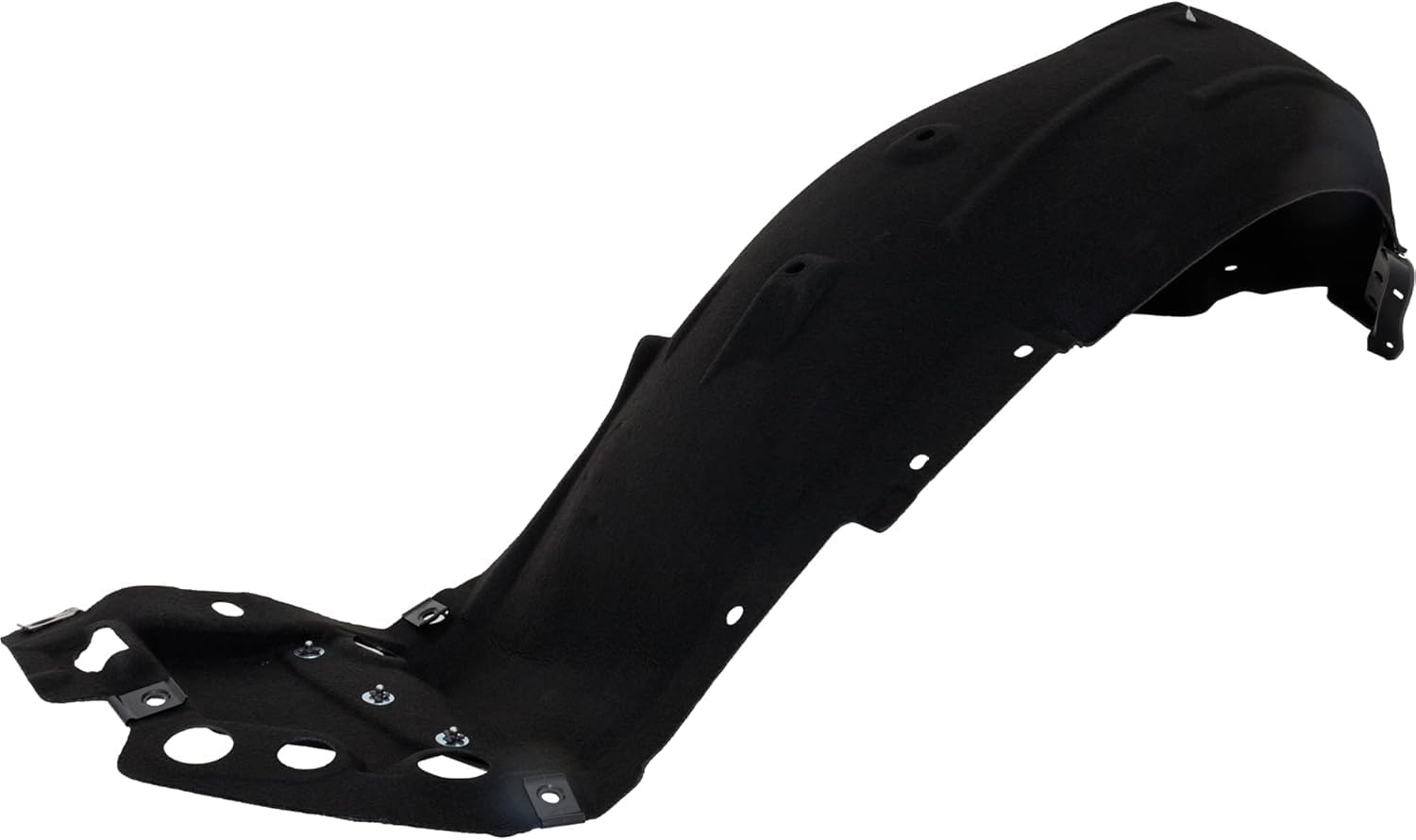 Front Fender Liner Right Passenger Side Direct Replacement Compatible With 2019-2022 Toyota C-HR TO1249238 5387510080