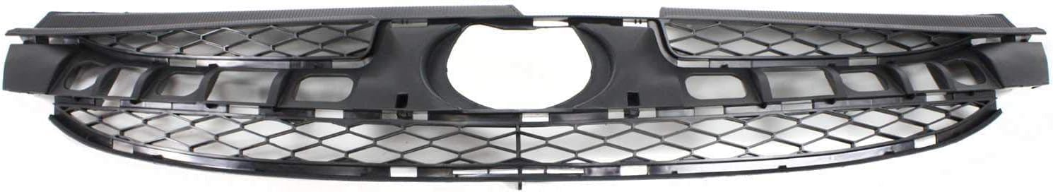 Front Bumper Cover + Upper & Lower Grilles + Molding Primed + Head Lights + Fog Lamps Left Driver And Right Passenger Side Direct Replacement Compatible With 2006-2010 Toyota Sienna