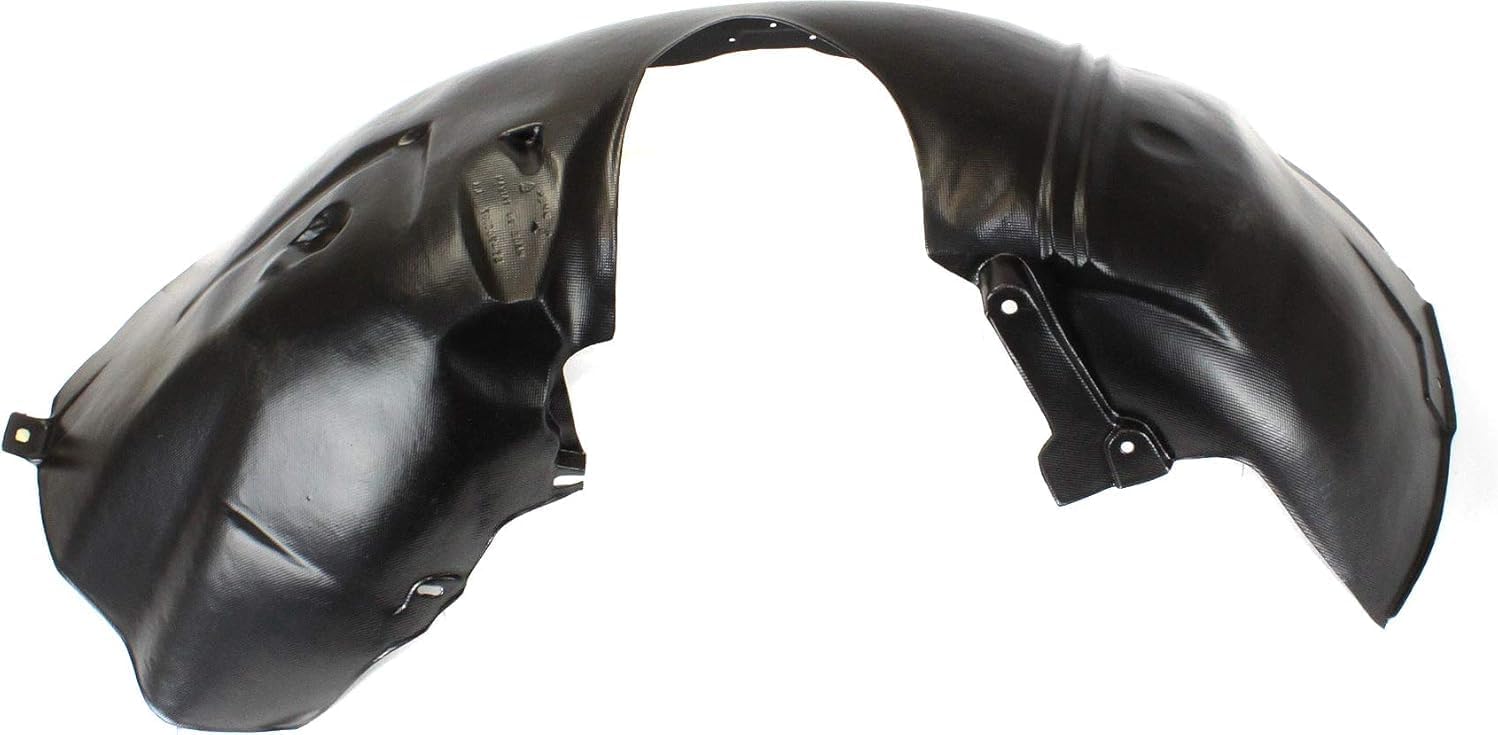 Front Fender Liner Left Driver Side Direct Replacement Compatible With 2000-2007 Ford Focus FO1250134 5S4Z16103A