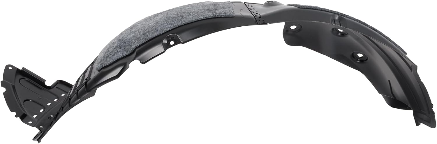 Front Fender Liner Left Driver Side Direct Replacement Compatible With 2013-2016 Hyundai Santa Fe HY1248129 86811B8000