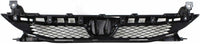 Front Grille Shell & Insert Primed Direct Replacement Compatible With 2009-2011 Honda Civic HO1200198 71121SNAA50