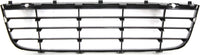 Front Bumper Cover Primed + Lower Grille + Fog Light Cover Left Driver & Right Passenger Side Direct Replacement Compatible With 2005-2010 Volkswagen Jetta VW1000161 VW1036106