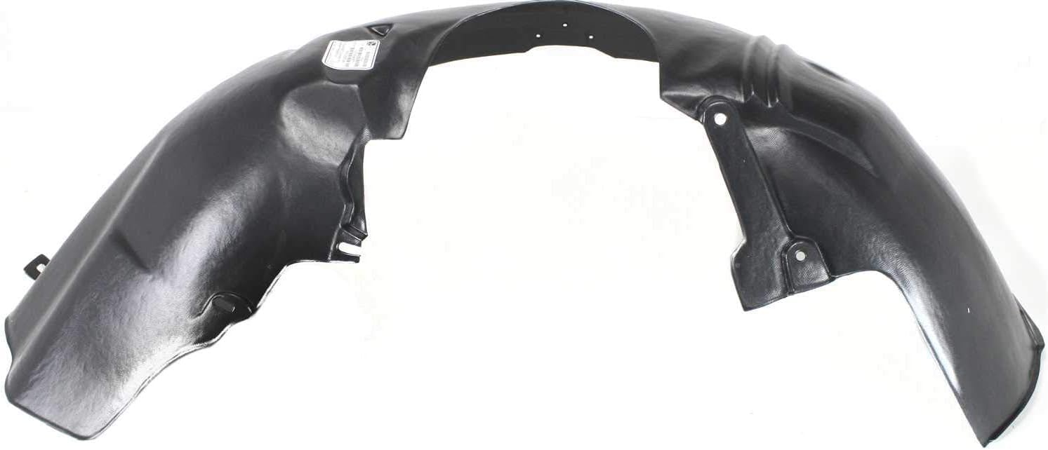 Front Fender Liner Left Driver Side Direct Replacement Compatible With 2000-2007 Ford Focus FO1250107 5S4Z16103BA