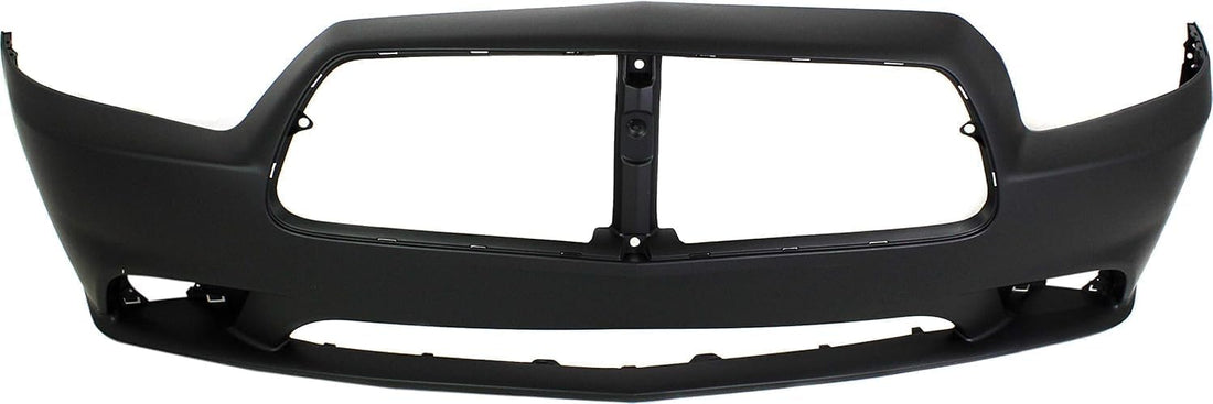 AUTOS PARTS PLUS Front Bumper Cover Primed Direct Replacement Compatible With 2011-2014 Dodge Charger CH1000992 68092596AA