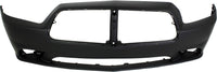 AUTOS PARTS PLUS Front Bumper Cover Primed Direct Replacement Compatible With 2011-2014 Dodge Charger CH1000992 68092596AA