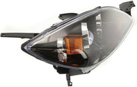 Set Of 2 Front Head Light Lens And Housing Halogen Right Passenger & Left Driver Side Direct Replacement Compatible With 2004-2009 Mazda 3 MA2518107 MA2519107 BN8F510L0E BN8F510K0E