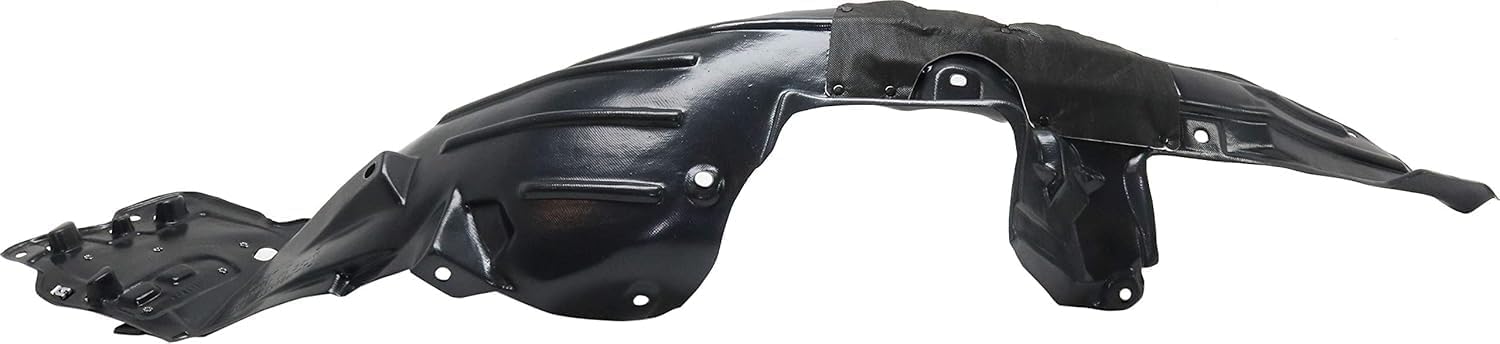 Front Fender Liner Right Passenger Side Direct Replacement Compatible With 2018-2020 Honda Fit HO1249181 74100T5RA40