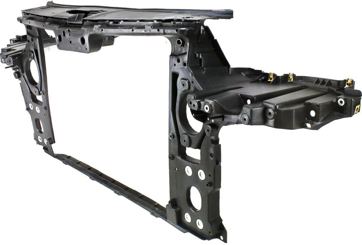 Front Radiator Support Assembly Plastic Direct Replacement Compatible With 2004-2010 Volkswagen Touareg VW1225130 7L0805594R