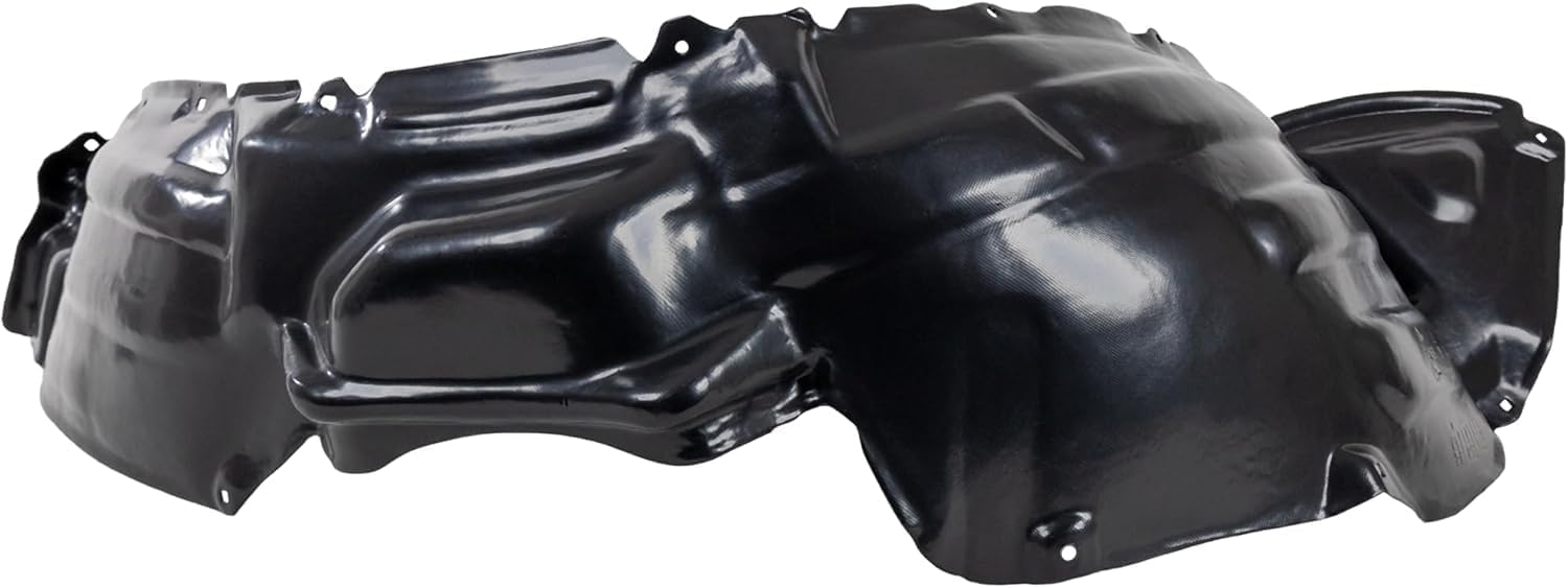 Front Fender Liner Right Passenger Side Direct Replacement Compatible With 2006-2010 Toyota Sienna TO1249152 53875AE020