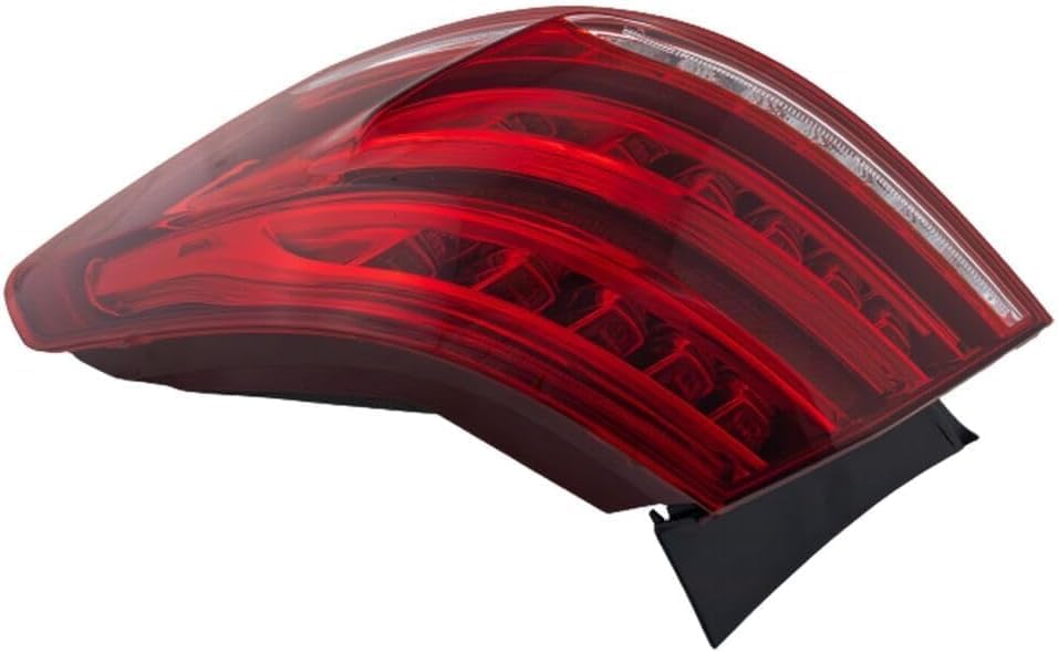 Tail Light Outer Assembly Right Passenger Side Direct Replacement Compatible With 2014-2015 Mercedes Benz E-Class MB2805109 2129060857