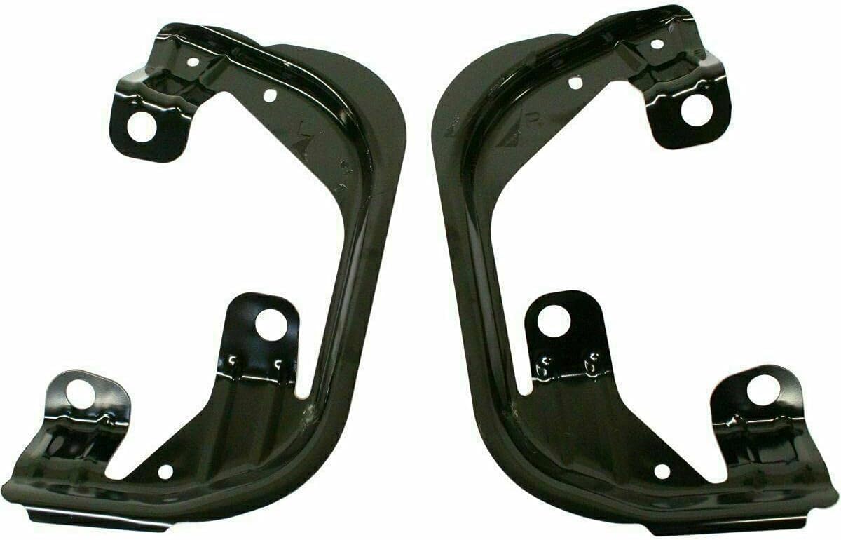 AUTOS PARTS PLUS Front Bumper Chrome Steel + Lower Valance Textured + Fog Lights Assembly + Brackets Right & Left Side Direct Replacement Compatible With Dodge Ram 2500 3500 2010-2012 CH1090141